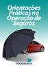 Orientações Práticas na Operação de Seguros