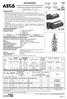 DISTRIBUIDOR comando pneumático/electropneumático, de gaveta simples/dupla pilotagem (função mono/biestável) corpo alumínio, 1/4 a 1/2