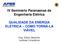 IV Seminário Paranaense de Engenharia Elétrica QUALIDADE DA ENERGIA ELÉTRICA COMO TORNÁ-LA VIÁVEL. Eng. Edson Martinho Lambda Consultoria