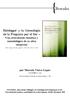 Resenha. Heidegger y la Genealogía de la Pregunta por el Ser Una articulación temática y metodológica de su obra temprana