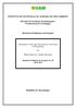 INSTITUTO DE INVESTIGAÇÃO AGRÁRIA DE MOÇAMBIQUE. Direcção de Formação, Documentação e Transferência de Tecnologias