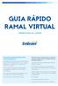 GUIA RÁPIDO RAMAL VIRTUAL