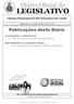 LEGISLATIVO. Câmara Municipal de São Francisco do Conde. Segunda-Feira 25 de julho de 2016 Ano II Nº 60. Publicações deste Diário