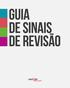 Guia de sinais de revisão