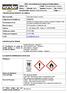 1. IDENTIFICAÇÃO DO PRODUTO E DA EMPRESA. Removedor de tintas e vernizes Código interno de identificação