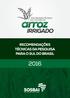 ARROZ IRRIGADO: Recomendações Técnicas da Pesquisa para o Sul do Brasil