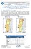 Figura 1 Distribuição espacial do índice de seca meteorológica em 31 de outubro e 15 de novembro de 2012.