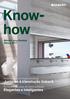 Knowhow. Junte-se à (r)evolução Geberit. Elegantes e inteligentes. Revista para Clientes Março Nova coleção de louças sanitárias