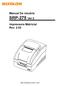 Manual De Usuário. SRP-275 Ver.2. Impressora Matricial Rev