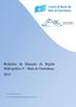 Relatório de Situação da Região Hidrográfica V - Baía de Guanabara 2015