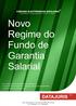 Novo Regime do Fundo de Garantia Salarial