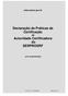 Declaração de Práticas de Certificação da Autoridade Certificadora do SERPROSRF