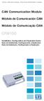 Motors Automation Energy Transmission & Distribution Coatings. CAN Communication Module. Módulo de Comunicación CAN. Módulo de Comunicação CAN
