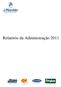 Relatório da Administração 2011