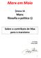 Marx em Maio. (mesa 16 Marx: filosofia e política 1) Sobre o contributo de Max para o marxismo