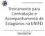 Treinamento para Contratação e Acompanhamento de Estagiários na UNIFEI