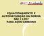 EQUACIONAMENTO E AUTOMATIZAÇÃO DA NORMA SAE J 1397 PARA AÇOS CARBONO