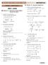 MATEMÁTICA. n Módulo 13 Equações Algébricas I CADERNO 4 SEMIEXTENSIVO D. FRENTE 1 ÁLGEBRA n Módulo 12 Dispositivo de Briot-Ruffini Teorema Do Resto