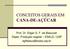 CONCEITOS GERAIS EM CANA-DE-AÇÚCAR. Prof. Dr. Edgar G. F. de Beauclair Depto. Produção vegetal ESALQ / USP