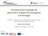 Iniciativa para avaliação do potencial e impacto do hidrogénio em Portugal