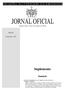 JORNAL OFICIAL. Suplemento. Sumário REGIÃO AUTÓNOMA DA MADEIRA. Quinta-feira, 10 de novembro de Série. Número 197