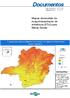 Documentos. ISSN Dezembro, Mapas decendiais da evapotranspiração de referência (ETo) para Minas Gerais