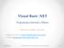 Visual Basic.NET. Programação Orientada a Objetos. Professor: Danilo Giacobo. Página pessoal: