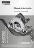 Manual de Instruções. Serra Circular Elétrica 7.1/4. Manual de Instrucciones. Sierra Circular Eléctrica 7.1/4. Manual de Instruções. Português Nº SER.