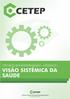 1.0 VISÃO SISTÊMICA DA SAÚDE o que é visão sistêmica da saúde? COMO PODEMOS CONCEITUAR SAÚDE? como podemos conceituar