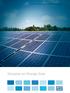 Soluções em Energia Solar. Motores Automação Energia Transmissão & Distribuição Tintas