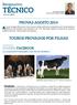 TÉCNICO. As provas de agosto 2014 saíram e mais uma vez a Semex confirma seu compromisso com o fornecimento de INFORMATIVO TOUROS PROVADOS POR FILHAS