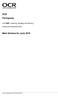 GCE Portuguese. Mark Scheme for June Unit F887: Listening, Reading and Writing 1. Advanced Subsidiary GCE. Oxford Cambridge and RSA Examinations