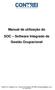 Manual de utilização do. SOC Software Integrado de Gestão Ocupacional