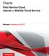 Oracle. Field Service Cloud Usando o Mobility Cloud Service