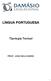 LÍNGUA PORTUGUESA Tipologia Textual PROF. JOÃO BOLOGNESI