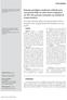 Currently used dosage regimens of vancomycin fail to achieve therapeutic levels in approximately 40% of intensive care unit patients ARTIGO ORIGINAL