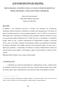 METODOLOGIA ANALÍTICA PARA AVALIAR O TEOR DE MISTURAS DIESEL:BIODIESEL UTILIZANDO INFRAVERMELHO