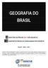 GEOGRAFIA DO BRASIL. Edição Maio 2017