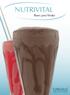 NUTRIVITAL Base para Shake