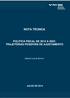 NOTA TÉCNICA POLÍTICA FISCAL DE 2015 A 2022: TRAJETÓRIAS POSSÍVEIS DE AJUSTAMENTO