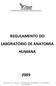 REGULAMENTO DO LABORATÓRIO DE ANATOMIA HUMANA