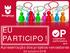 EU PARTICIPO! Apresentação dos projetos vencedores 03 outubro 2016