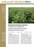 Resistência de plantas daninhas a herbicidas e resultados do primeiro levantamento em áreas algodoeiras de Mato Grosso