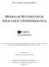 MODELOS MATEMÁTICOS APLICADOS À EPIDEMIOLOGIA