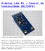 Arduino Lab 01 Sensor de luminosidade BH1750FVI