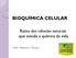 BIOQUÍMICA CELULAR. Ramo das ciências naturais que estuda a química da vida. Prof. Adaianne L. Teixeira