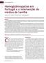 Hemoglobinopatias em Portugal e a intervenção do médico de família