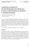 O MODELO DIDÁTICO DE PROFESSORES DE CIÊNCIAS E SUAS CONCEPÇÕES DE ENSINO E APRENDIZAGEM