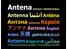 Antena Antenne radioélectrique