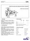 CPK. Bomba de processo para aplicações químicas e industriais. 3. Denominação. 1. Aplicação. 2. Descrição geral. 4.